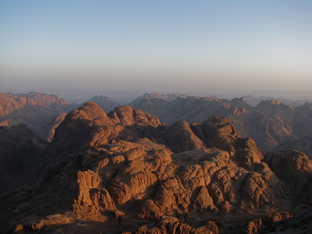 Safsafa sunset, Sinai, Go tell it on the mountain – Three Peaks Egypt